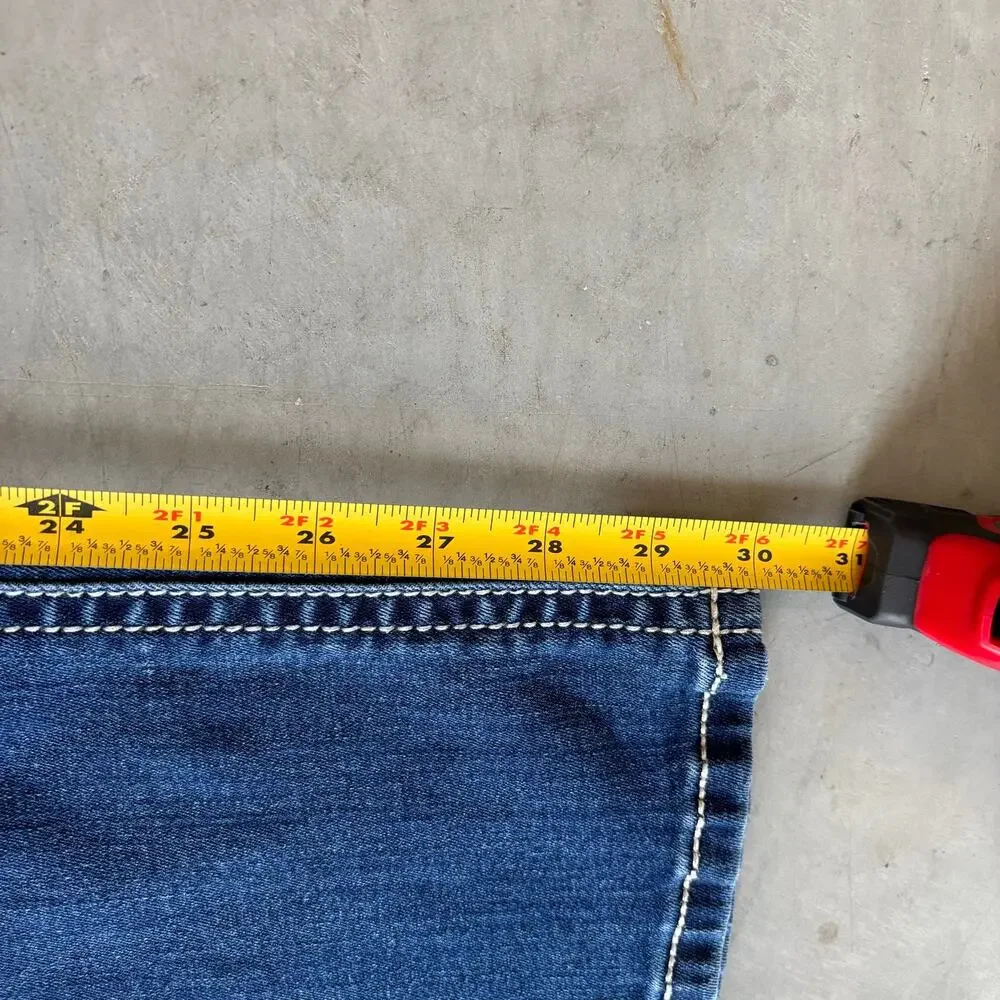 y2k darkwashed bootcut flared denim jeans